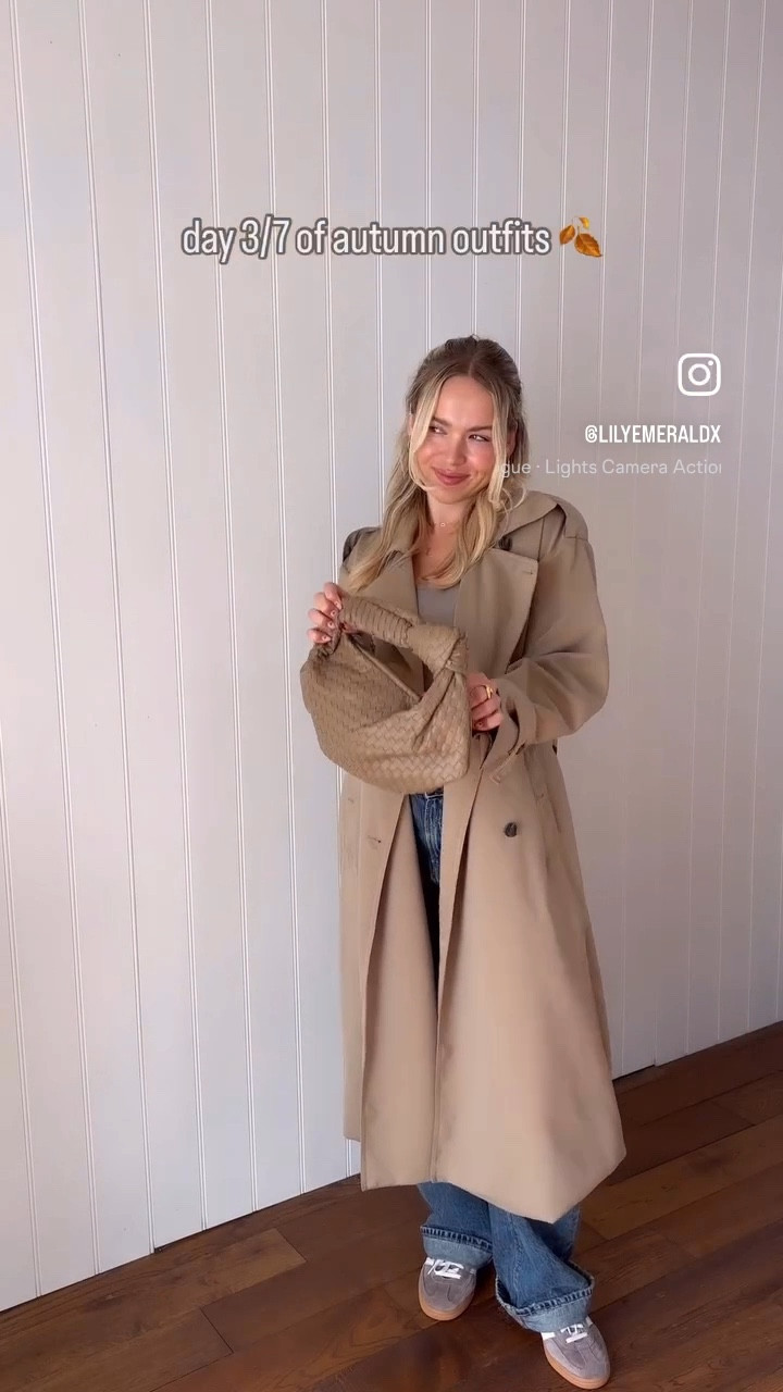 day 3 🍂 - trench coat styling 

a trench coat is one of my fave staples for autumn, they are so versatile, this one is a gorge khaki colour I got last season from Stradivarius 🤍

#LTKautumn #LTKuk #LTKeurope