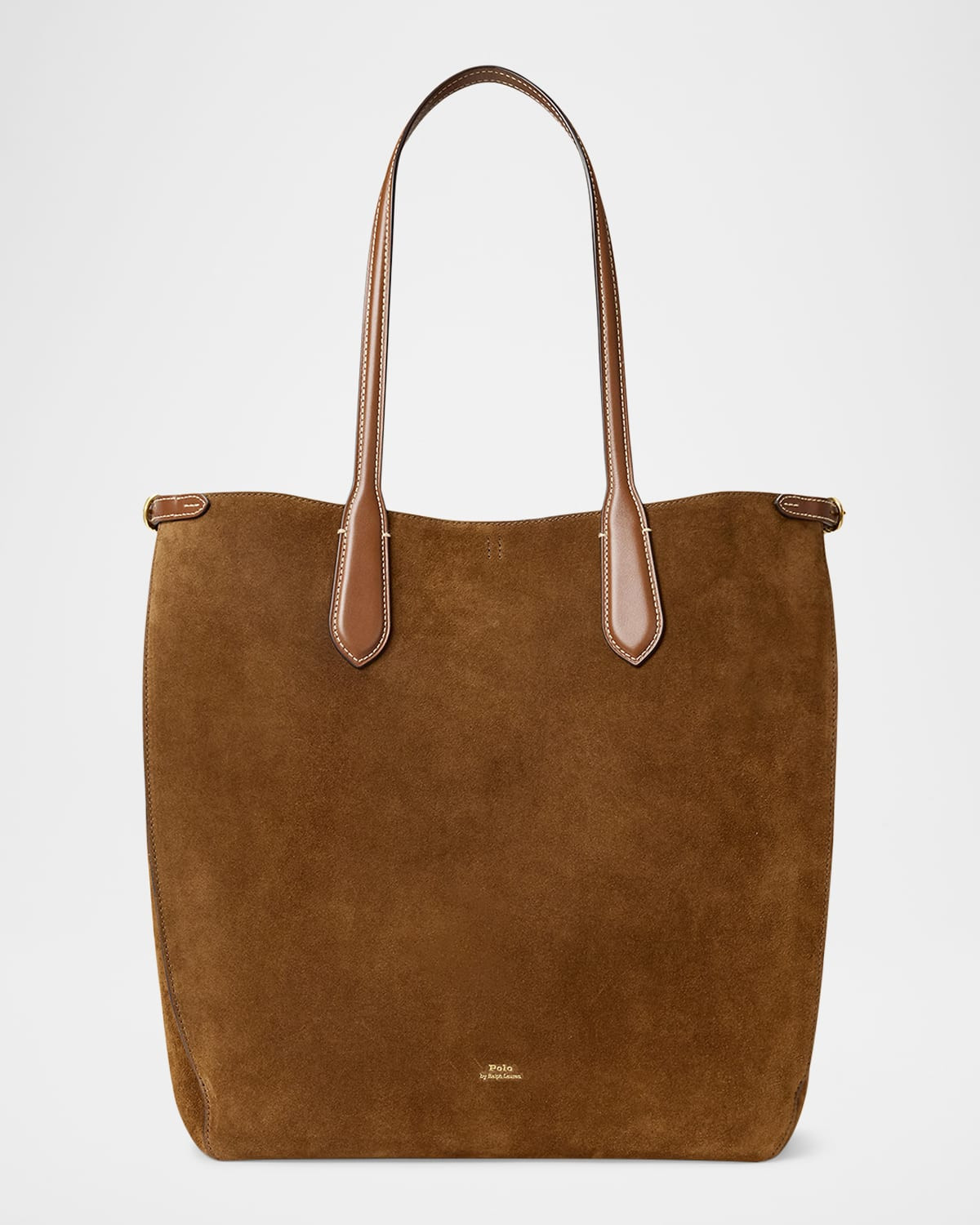 Bellport Suede North-South Tote Bag | Neiman Marcus