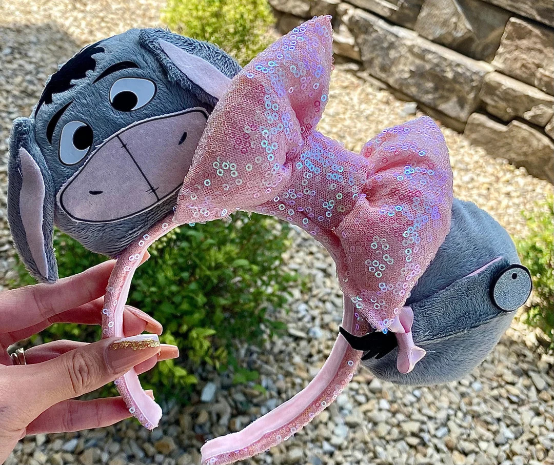 Eeyore Inspired Mouse Ears - Etsy | Etsy (US)