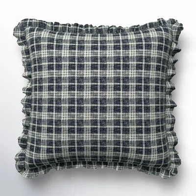 Zeppelin Plaid Cotton Throw Pillow | Wayfair North America