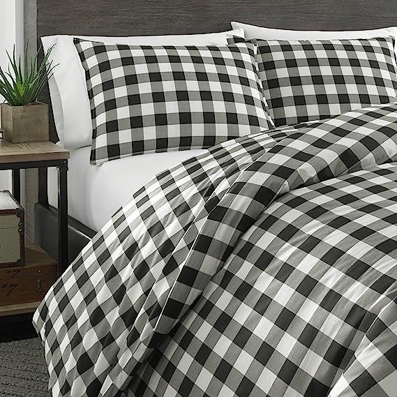 Eddie Bauer Home | Mountain Collection 100% Cotton Soft & Cozy Premium Quality Plaid Comforter wi... | Amazon (US)