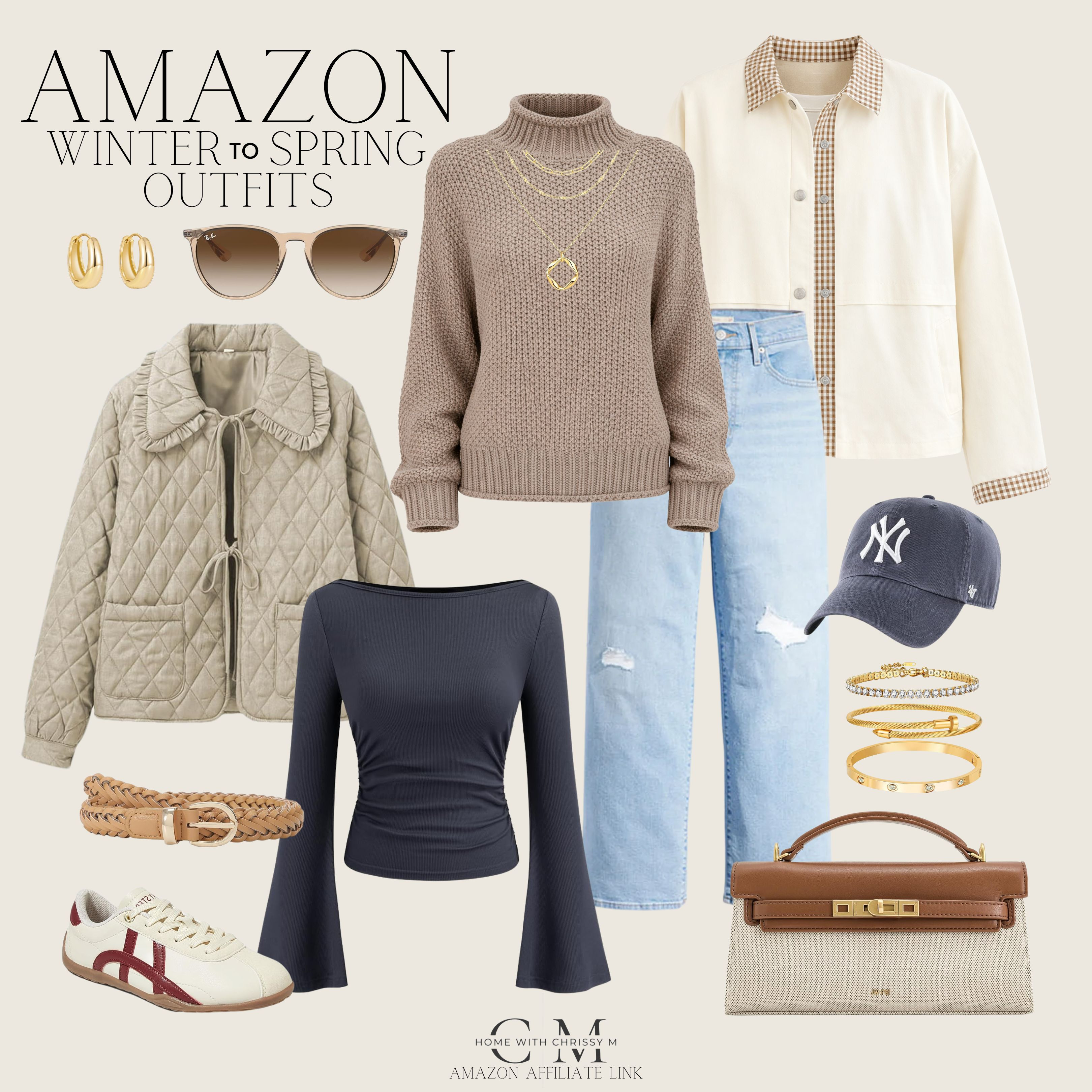 Transitional Weather Outfits from Amazon!
Amazon Fashion /  Lightweight Knit Sweaters / Flowy Midi Dresses / Linen Button-Up Shirts / Neutral Blazers / Wide-Leg Pants / Cropped Cardigans / Floral Dresses / Ribbed Tank Tops / Denim Jackets / Soft Pastel Tops / White Jeans / Relaxed Jumpsuits / Ballet Flats / Loafers & Mules / Neutral Sneakers / Strappy Sandals / Woven Handbags / Straw Totes / Crossbody Bags / Layered Gold Jewelry / Delicate Necklaces / Statement Earrings / Silk Hair Scarves / Oversized Sunglasses / Lightweight Spring Jackets 

 

#LTKootd #LTKSeasonal