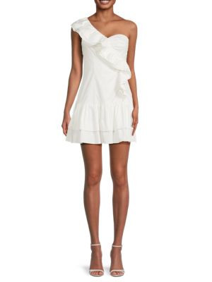 Florida Ruffle Mini Dress | Saks Fifth Avenue OFF 5TH