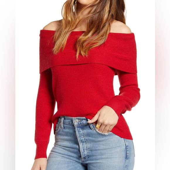 Leith Off The Shoulder Sweater | Poshmark