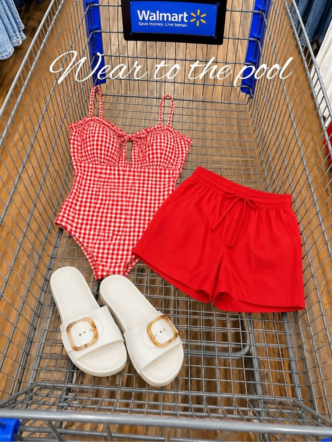 The perfect @Walmart look for the pool 😍🙌🏼

#LTKootd #LTKgrwm #LTKmomlife