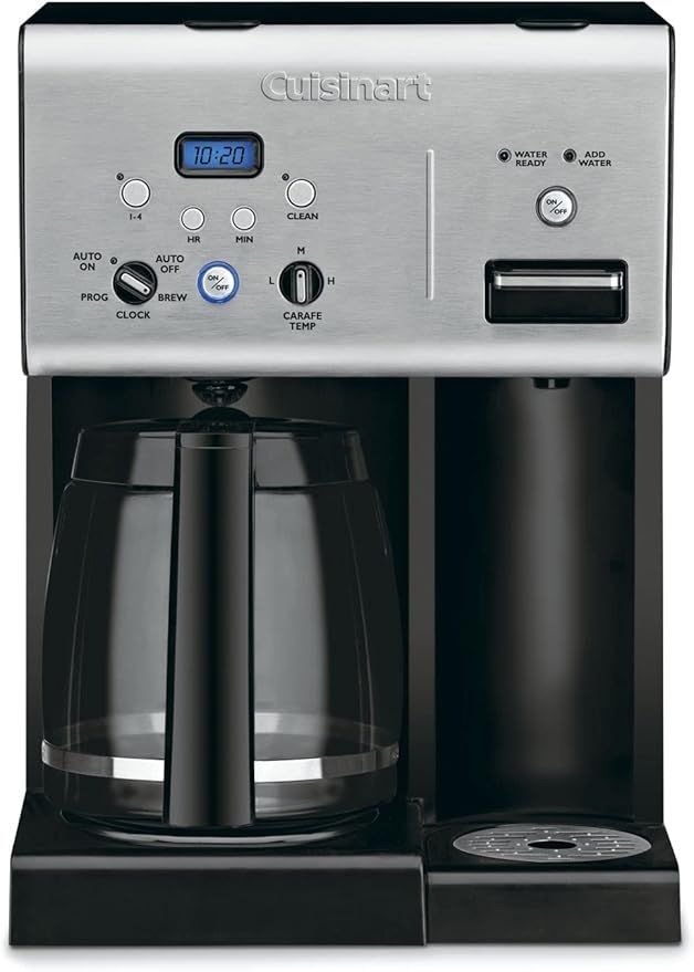 Cuisinart Plus 12-Cup Hot Water Coffee Maker, Black/Stainless | Amazon (US)