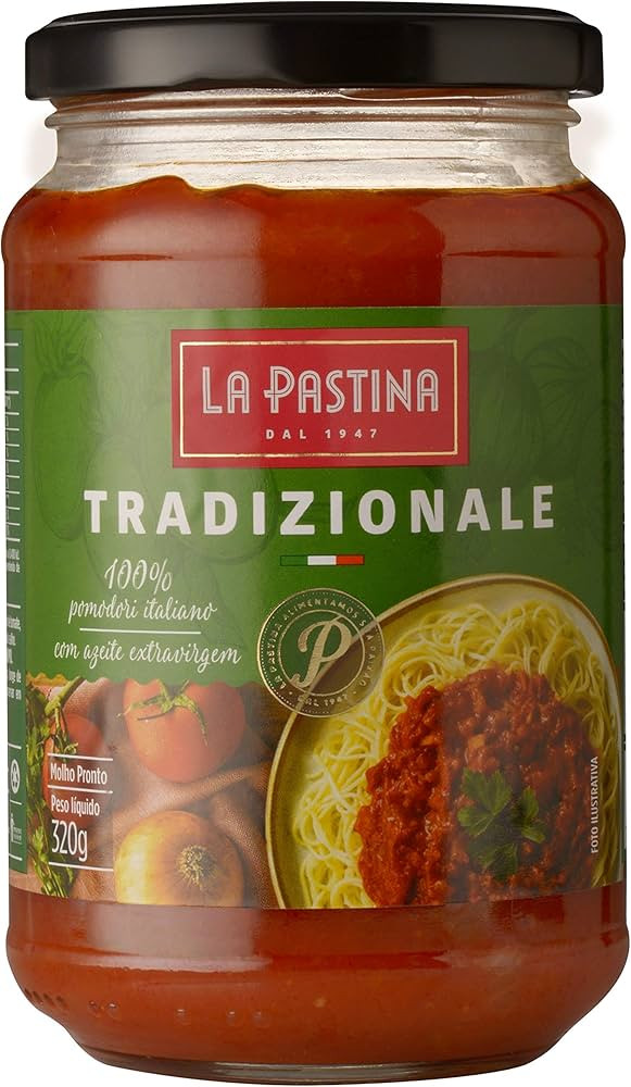 La Pastina Molho Tradicional 320G | Amazon (BR)