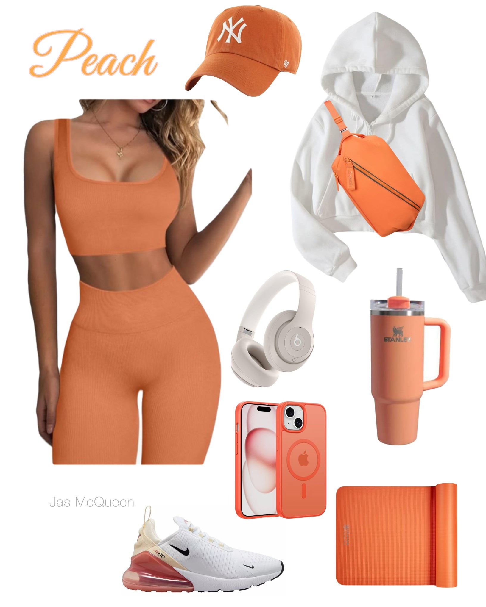 Light Orange / Peach Spring Gym Set 

Amazon Fashion, Active Wear

#LTKActive #LTKShoeCrush #LTKStyleTip