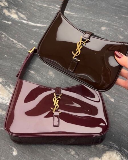 Yves Saint Laurent hobo bag. 5 a 7 shoulder bag. Gold hardware, cassandre hook closure. Gift guide idea for her. Luxury, designer bag, chic look, feminine fashion, trendy look. Wardrobe staple, statement piece. 

#ThisIsMyBestT #LTKspring #LTKpartywear