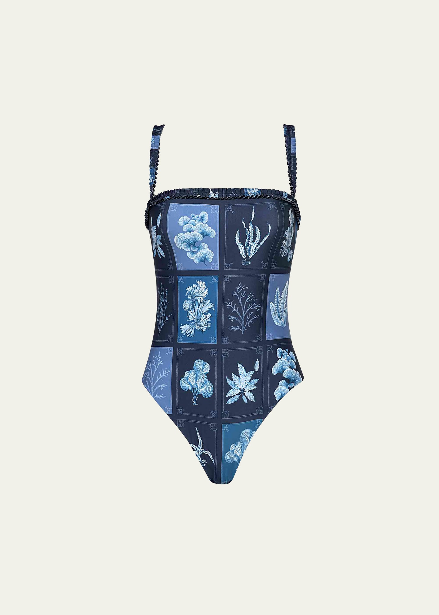Agua by Agua Bendita Limon Algae One-Piece Swimsuit | Bergdorf Goodman