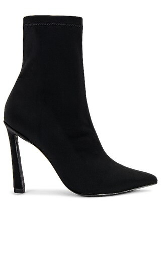 Chiara Boot in Black Lycra | Revolve Clothing (Global)