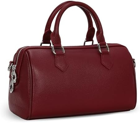 HESHE Leather Top Handle Bags for Women Leather Purses Tote Bag Satchel Handbags Shoulder Bag Des... | Amazon (US)