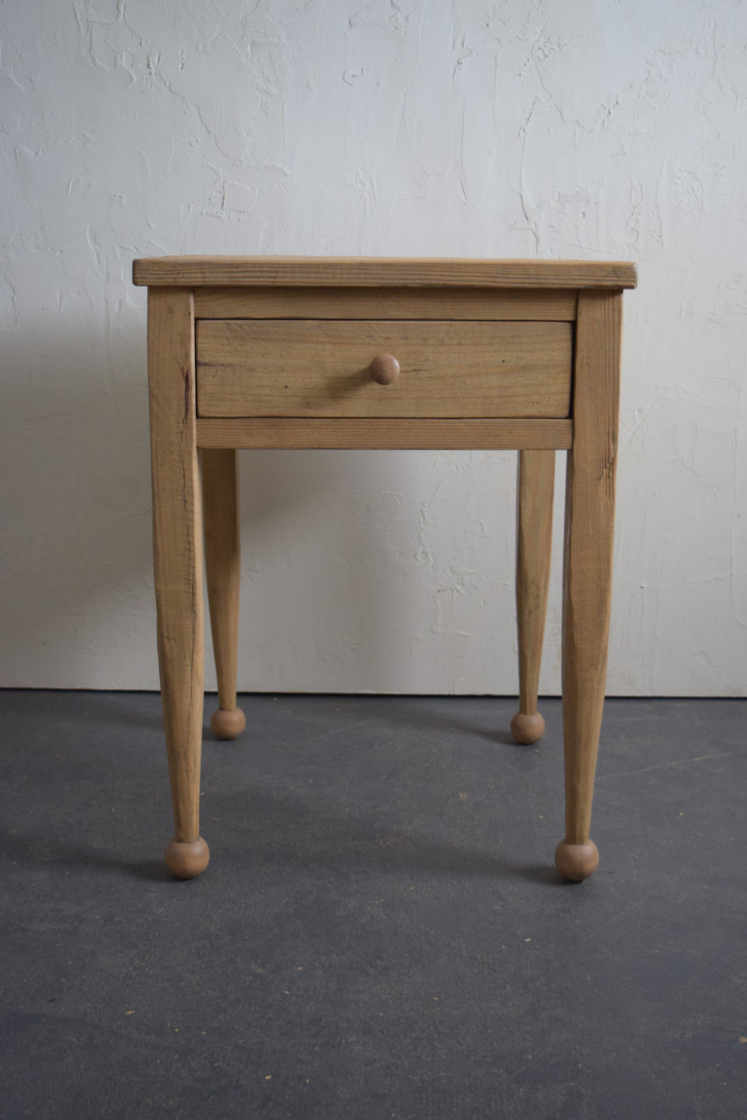Made-to-order: Antique-style Large Accent Table With Drawer Light Finish - Etsy | Etsy (US)