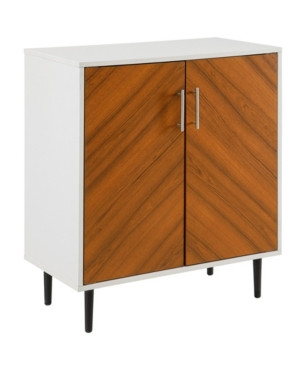 Walker Edison 28" Modern Book Match Accent Cabinet | Macys (US)