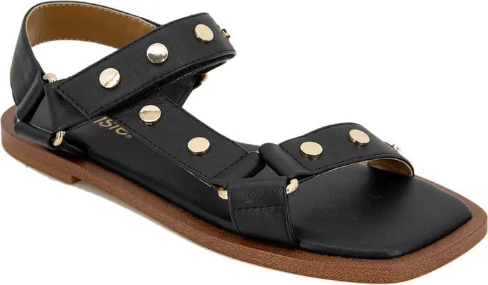 kensie Cecilio Studded Flat Sandal | Nordstrom | Nordstrom Rack