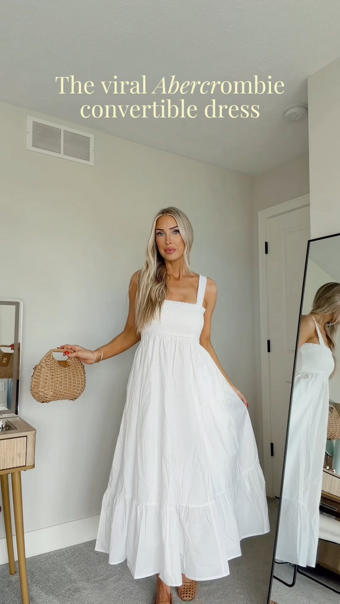 Convertible maxi dress that can be worn 3 ways! Straps, strapless or as a maxi skirt 🙌🏼 20% off right now! Run & get it 💃🏼

#LTKootd #LTKTall #LTKSaleAlert