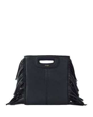 Maje M Mini Leather Bag  | Bloomingdale's Handbags | Bloomingdale's (US)