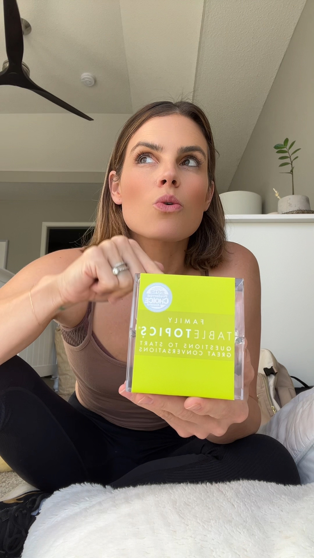 I can't wait for our family to do this!
🥹❤️

I think this will be a tradition the whole family will look back on and truly cherish.

135 conversation starters for the whole family. Love this gift idea 🎁

#giftidea #tabletopics #conversationstarters #giftsformom #giftforfamily #familytime #FamilyFun #familydinner #familythings 

#LTKKids #LTKGiftGuide #LTKFamily