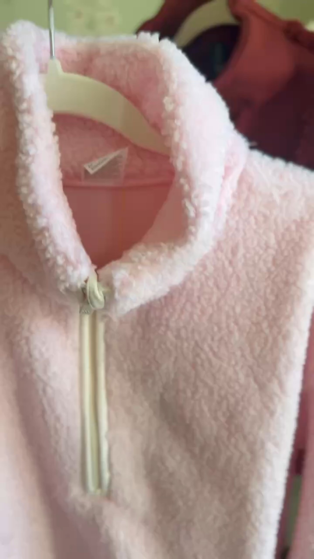 Pink fleece I will be living in all winter long!!! 

#LTKFindsUnder50 #LTKStyleTip #LTKActive