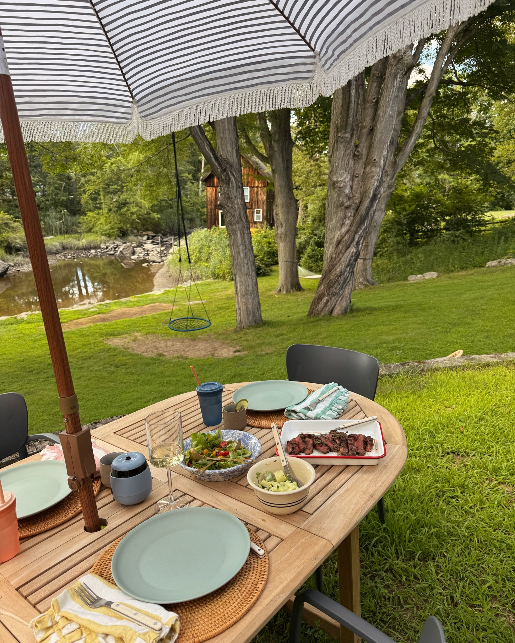 grilled steak and this view 🥰

#LTKSeasonal #LTKHome