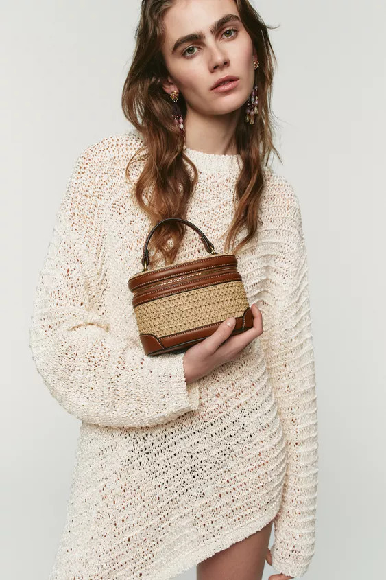 WOVEN VANITY BAG | Zara US