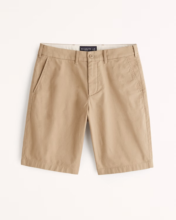 Men's Plainfront Shorts | Men's Bottoms | Abercrombie.com | Abercrombie & Fitch (US)