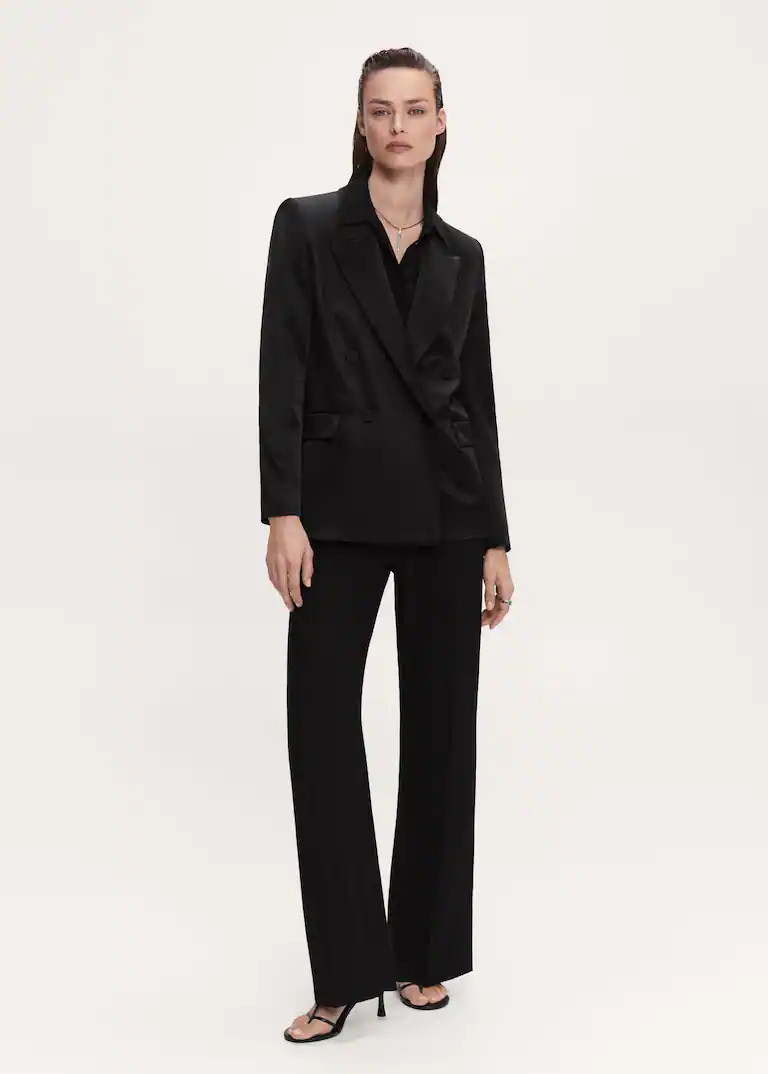 Wideleg pantalon -  Dames | Mango Nederland | MANGO (NL)