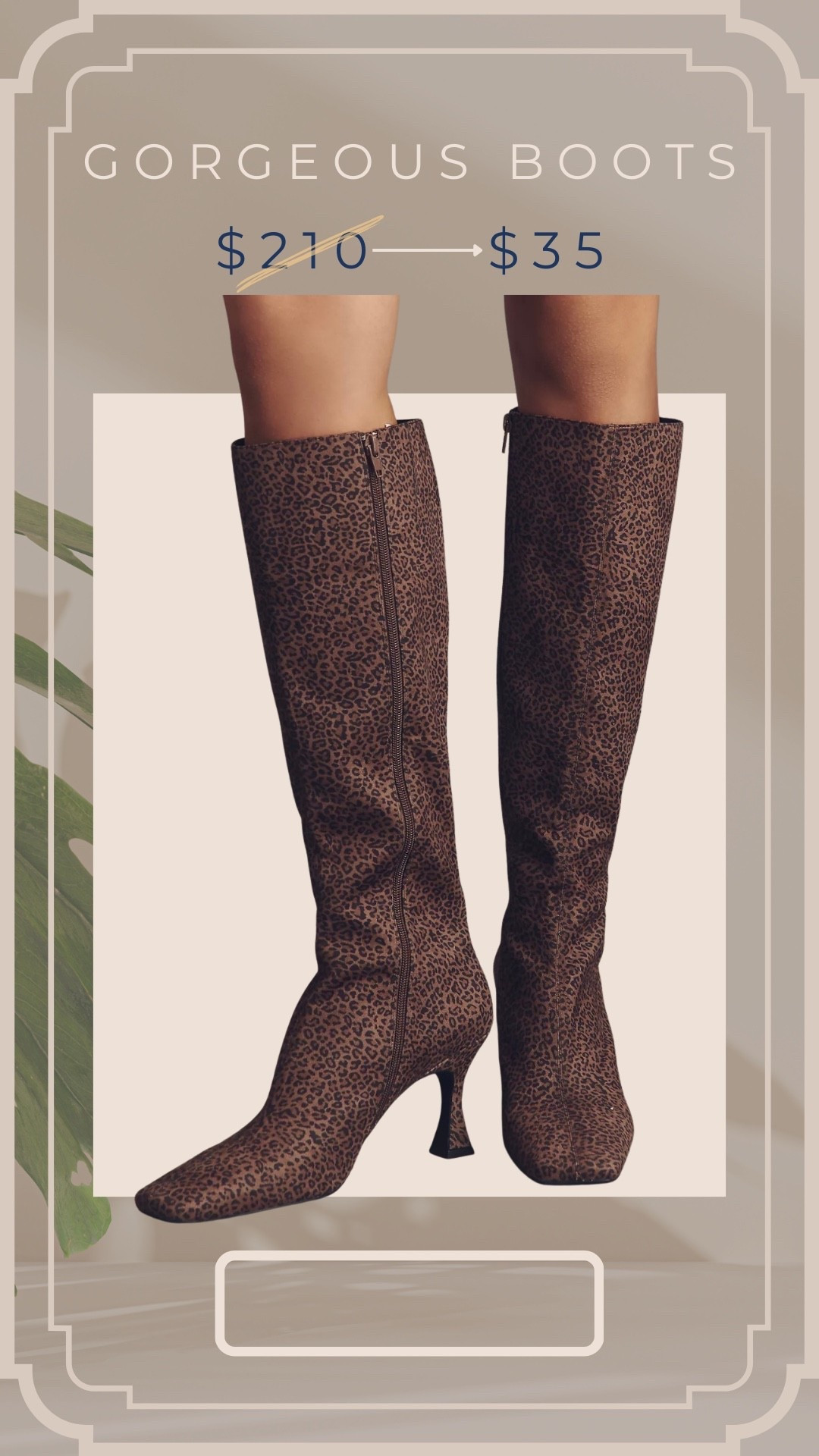  Cute leopard print boots on major sale right now! 😳


#LTKSaleAlert