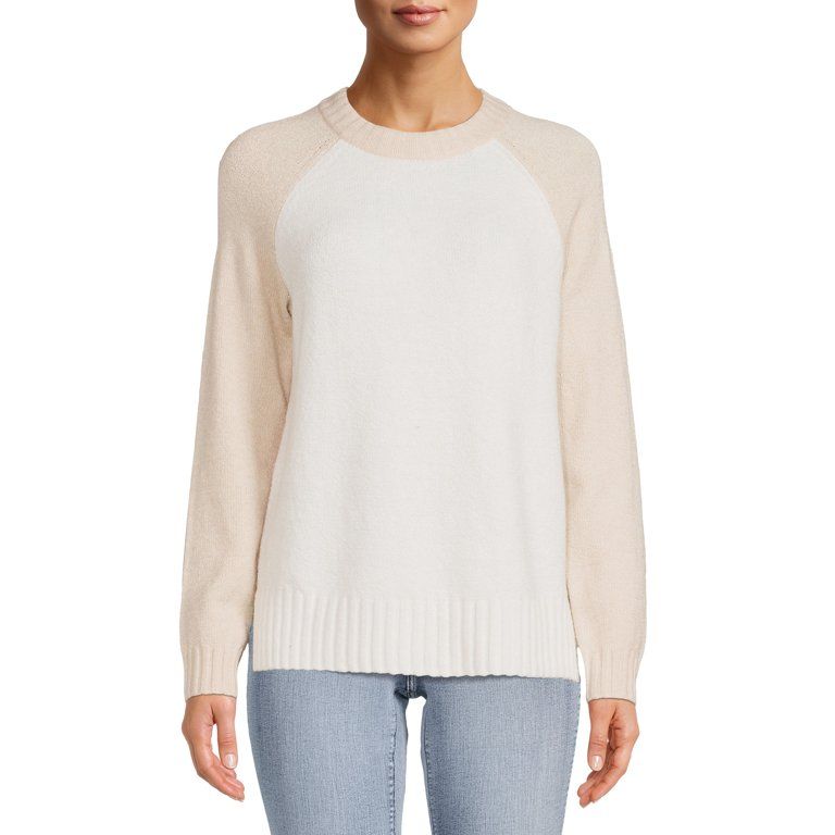 Time and Tru Women's Super Soft Pullover Sweater - Walmart.com | Walmart (US)