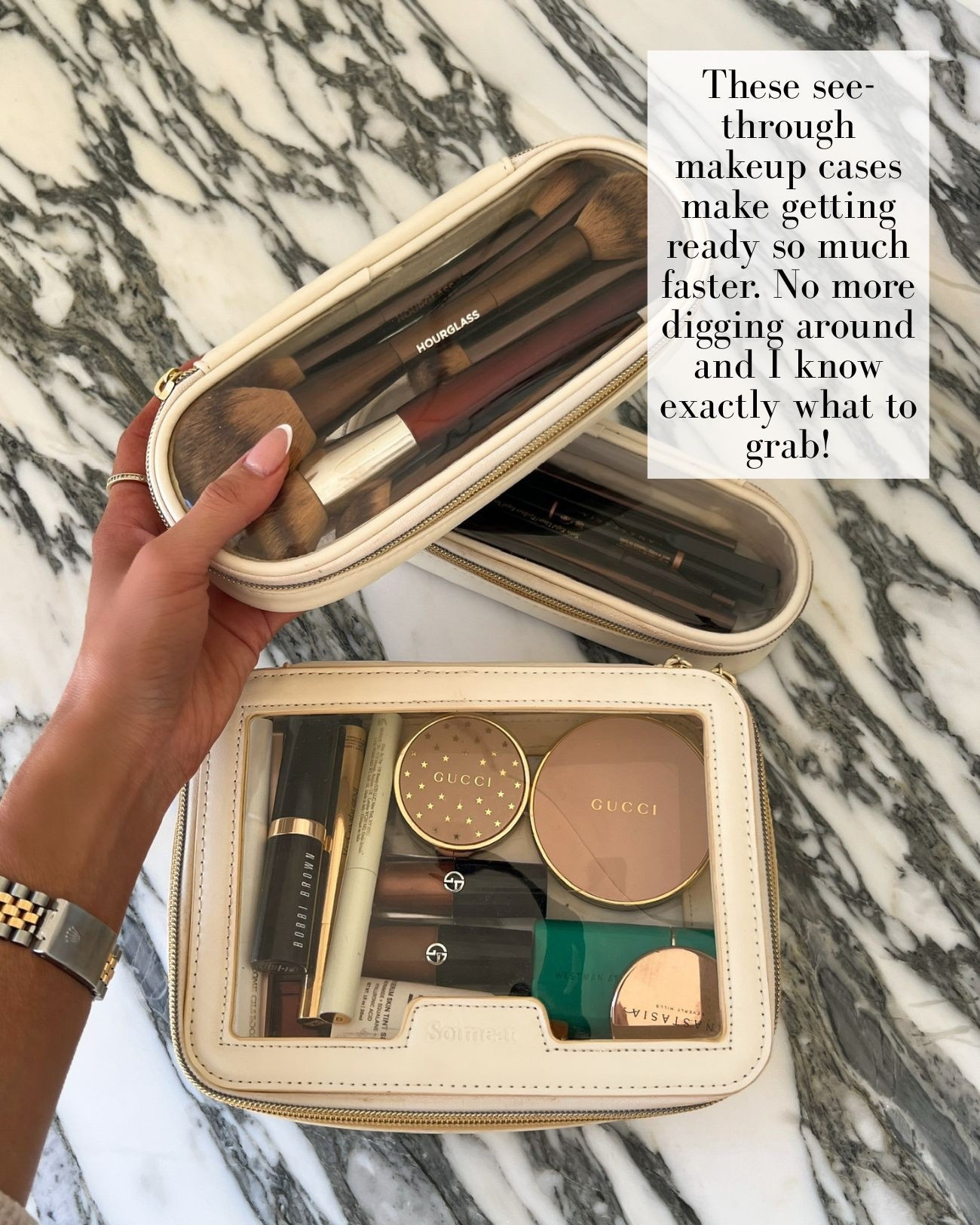 Busy mom essentials
Clear makeup cases that make getting ready so much faster 

#LTKmomlife #LTKBeauty #LTKFindsUnder50