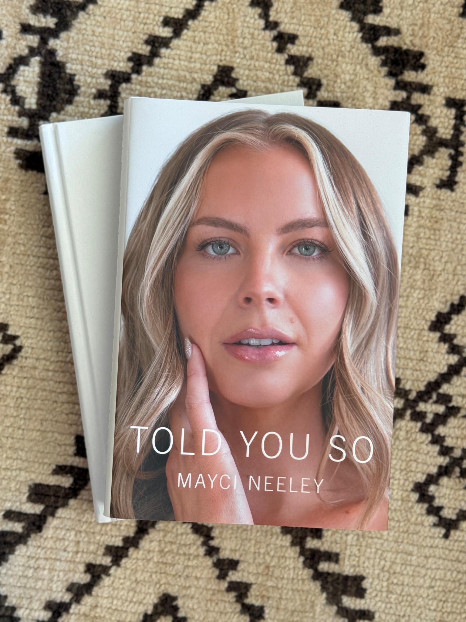 Told You So is one of those quiet, reflective reads you pick up with a blanket & nowhere to be. Written by one of the moms from The Secret Lives of Mormon Wives MomTok, but far more personal than social media. Easy to read, honest, & perfect for a calm afternoon reset.

sunday reading - cozy book - self care reading - memoir book - women memoir - nonfiction books - current reads - book recommendation - easy read book - relaxing books - quiet afternoon reading - slow living books - bookstagram read - weekend reading - personal growth books - lifestyle memoir - reality tv memoir - momtok book - reflective reading - at home reading

#LTKselfcare #LTKdayinmylife #LTKmorningroutine