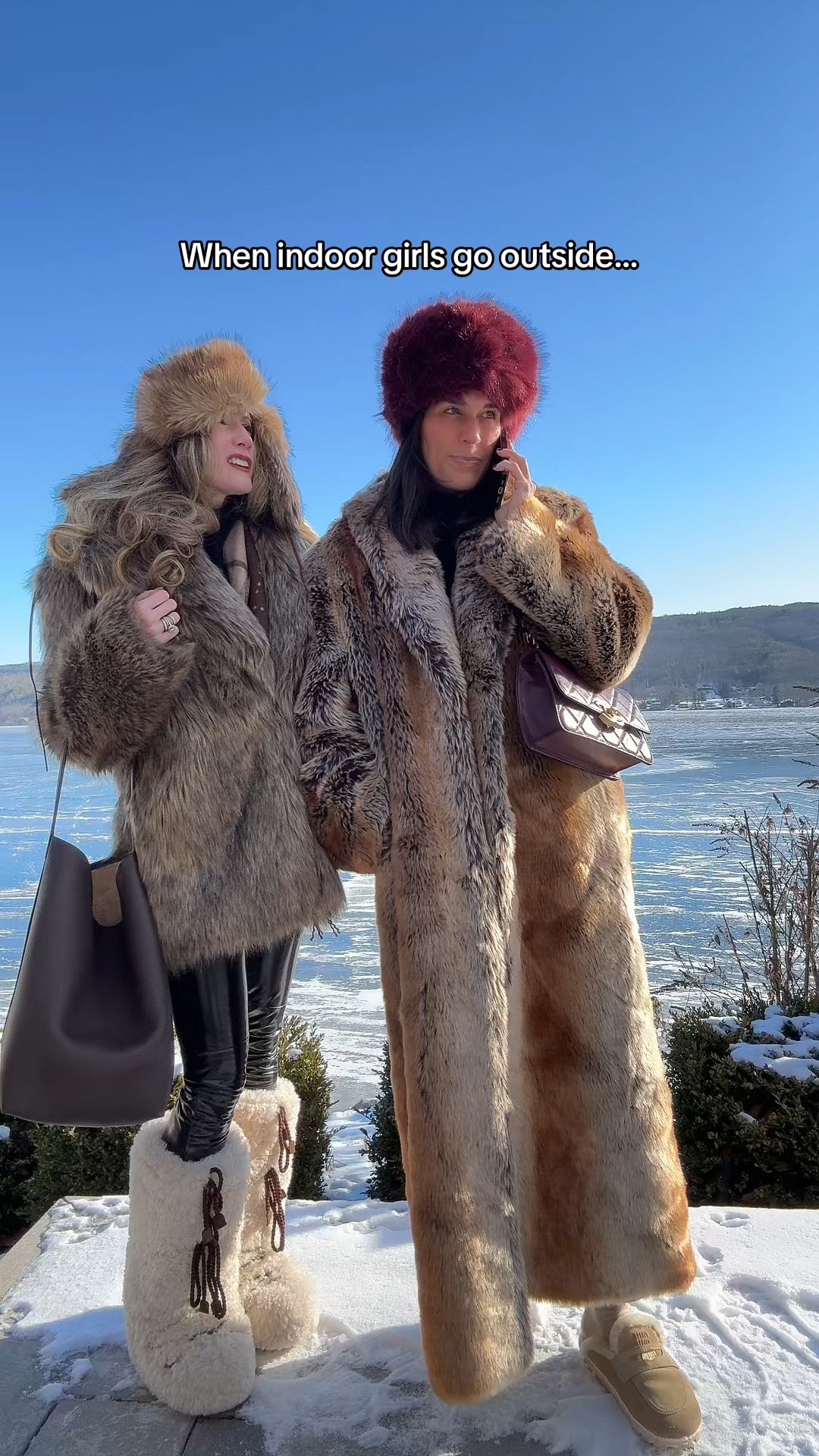 Faux fur coats

#LTKootd #LTKSeasonal