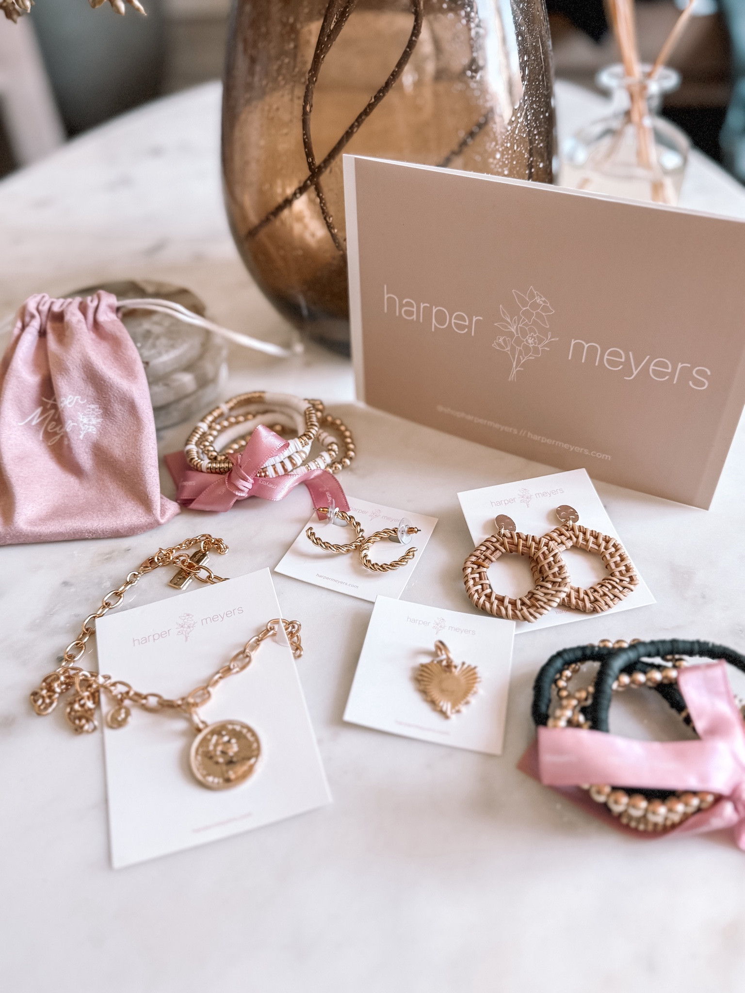 Just launched this jewelry collection is perfect for everyday wear! Easy to throw on and go and will match any outfit! I’ve been wearing the necklace almost daily, the gold hoop earrings are lightweight and beautiful! I also LOVE the bracelet stack! 



#LTKFindsUnder50 #LTKBeauty #LTKStyleTip