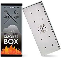 Grill Gods BBQ Smoker Box - Grilling Accessory for Gas Grill and Charcoal Grill made of Stainless... | Amazon (US)