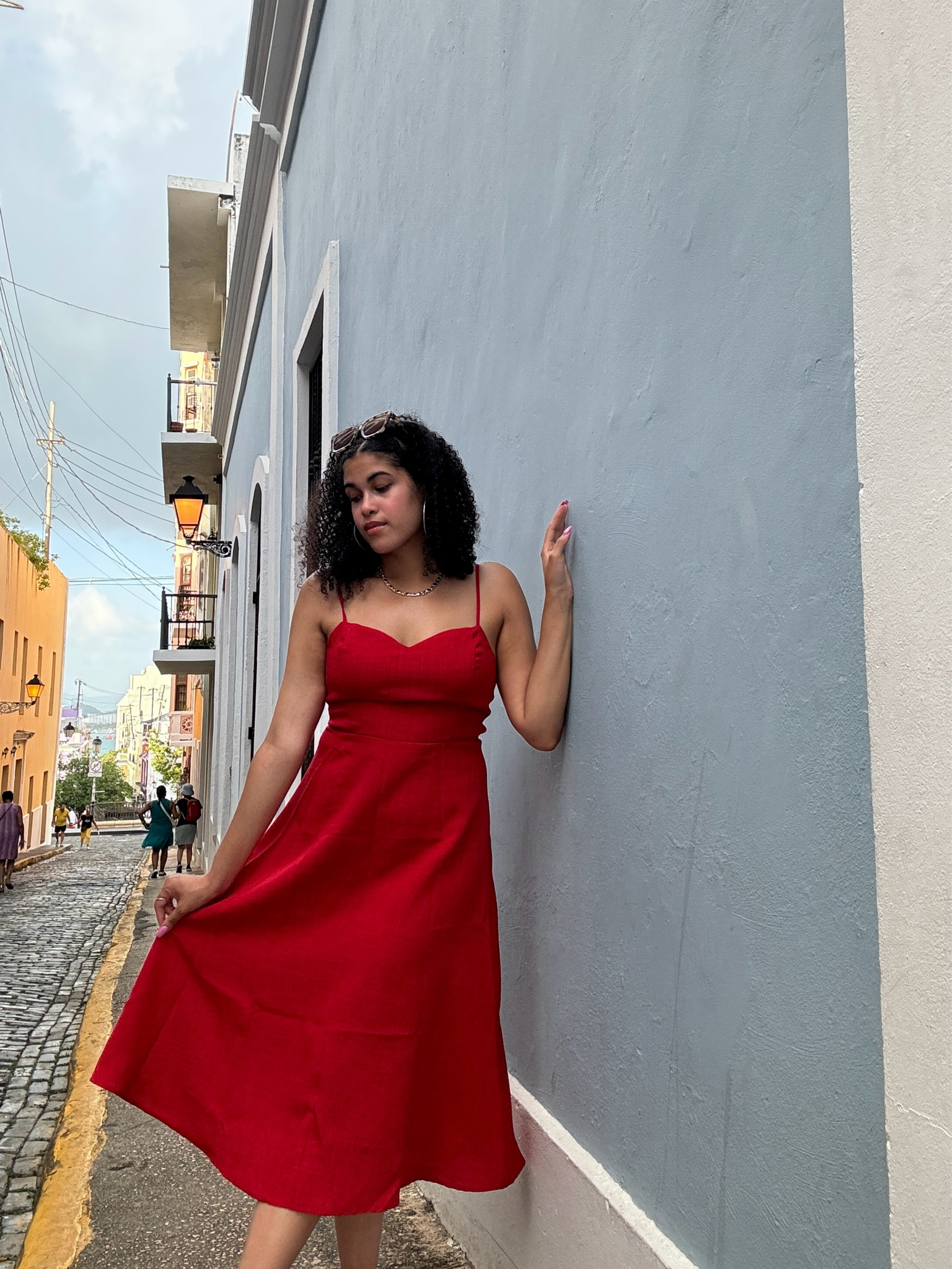 Red dress. Size L | midi dress, summer dress, vacation outfit, red outfit, summer outfit 

#LTKFindsUnder100 #LTKParties #LTKSeasonal