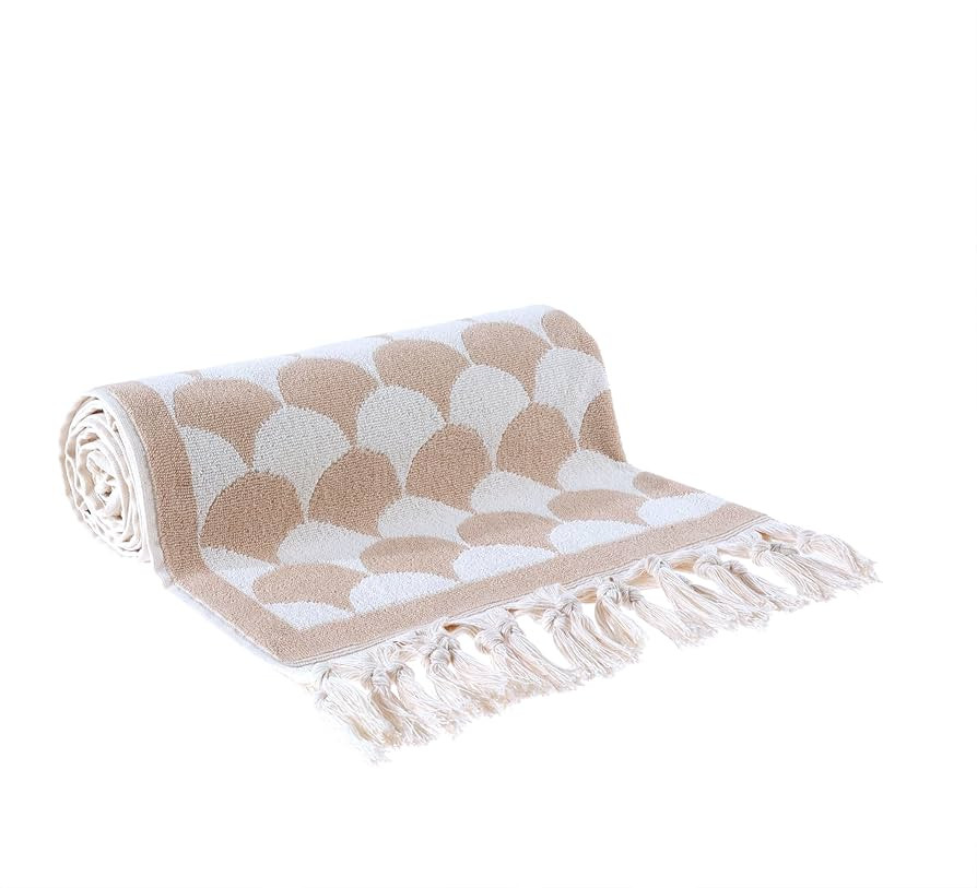sea me at home 100% Turkish Cotton Bath, Beach, and Pool Towel with Unique Design - 31x62 Inches ... | Amazon (US)