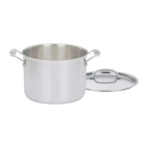 Cuisinart 766-24 Chef's Classic 8-Quart Stockpot with Cover, Stainless Steel | Amazon (US)