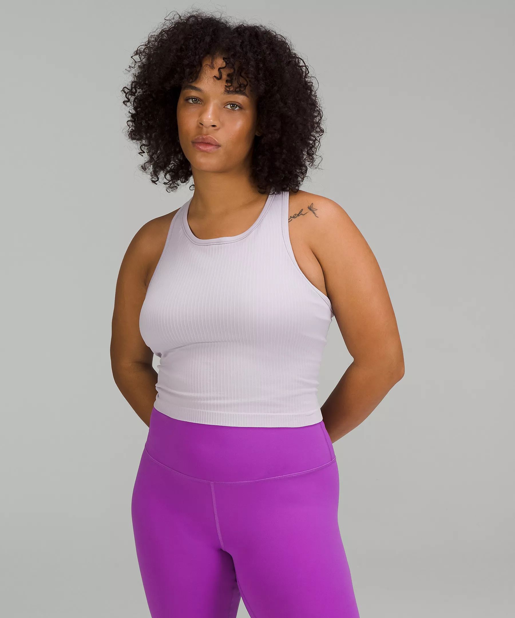 Ebb to Street Cropped Racerback Tank Top | Women's Sleeveless & Tank Tops | lululemon | Lululemon (US)