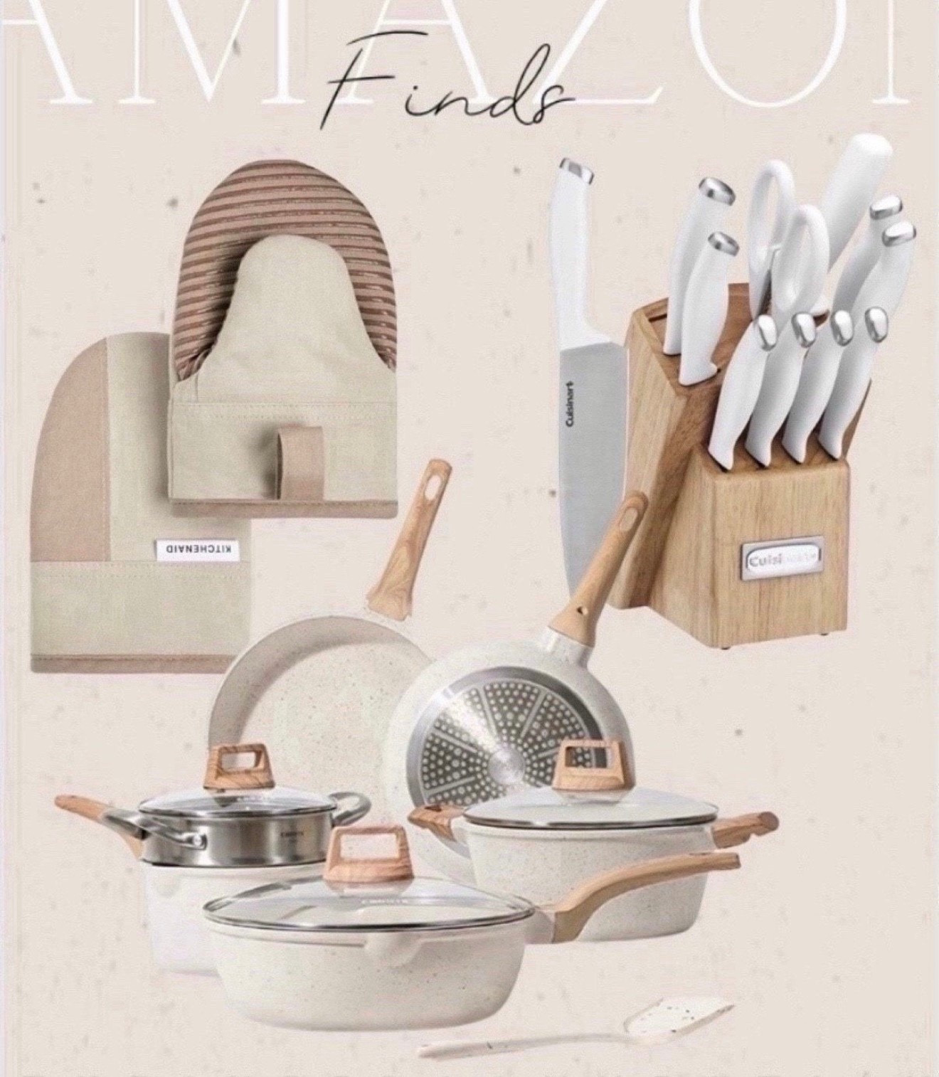 Kitchen refresh
Amazon kitchen favorites 
Highly rated bestsellers
