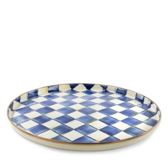 Royal Check Enamel Round Tray | Bloomingdale's (US)