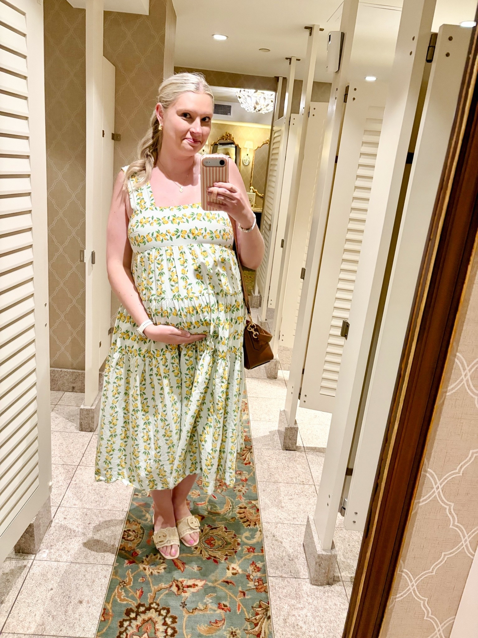 The cutest dress that was so comfy to wear 28 weeks pregnant! 
This pattern is sold out but I liked the style!

#LTKootd #LTKBump