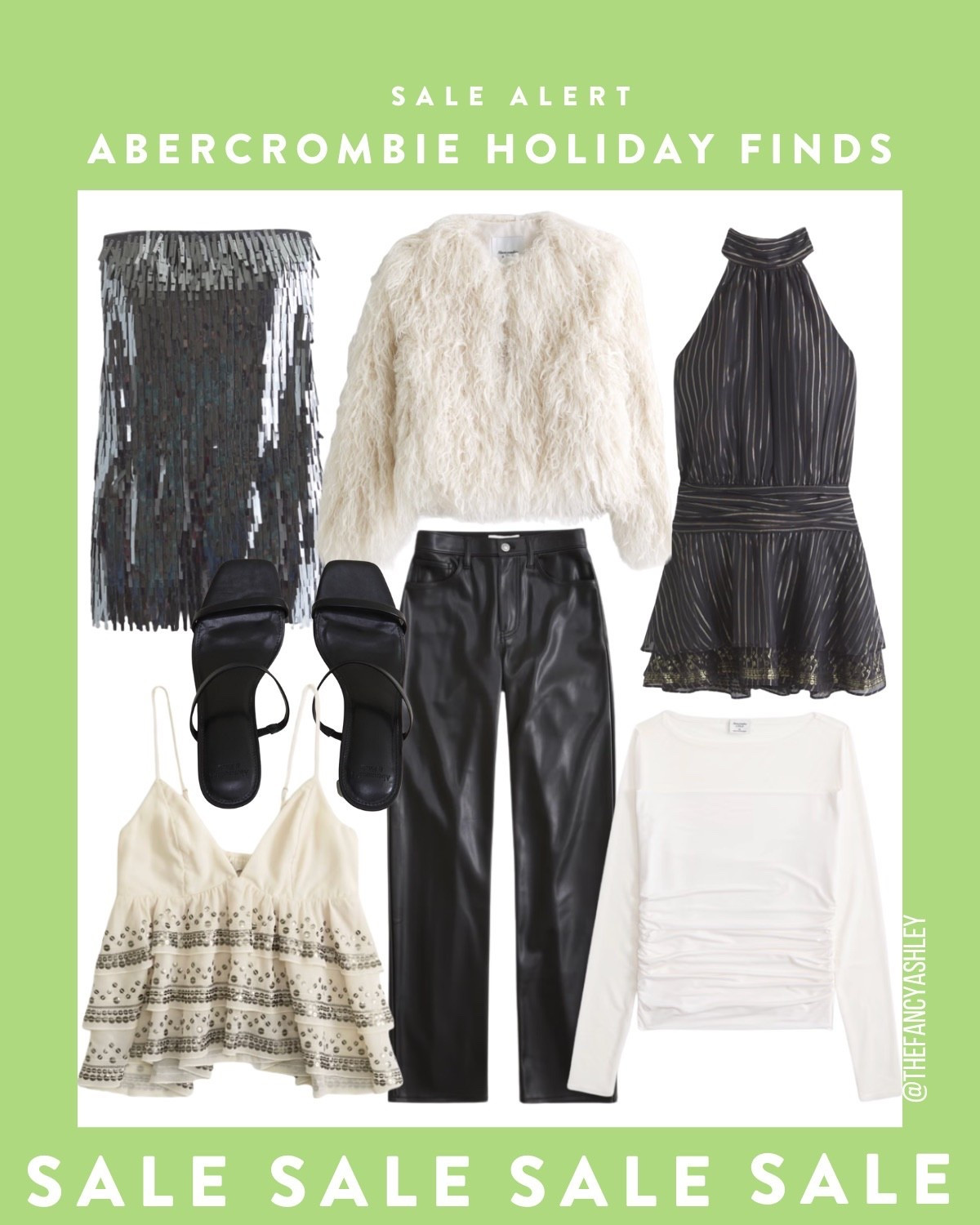 Sale alert - Abercrombie holiday finds! Found the cutest festive holiday pieces - love the faux fur jacket and fringe skort. So good for the holidays and New Years! Grab them on sale 25% off and an extra 20% when you shop in the app with code GIFTSFORYOU! #AbercrombieStyle #HolidayFinds #AbercrombieFinds #FauxFurJacket #FestiveFashion #NewYearsOutfit #SaleAlert #HolidayStyle #ChristmasOutfit

#LTKSaleAlert #LTKHoliday #LTKSeasonal