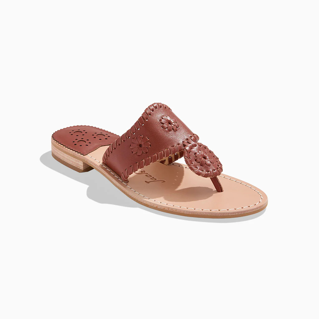 Jacks Flat Sandal - Luggage | Jack Rogers