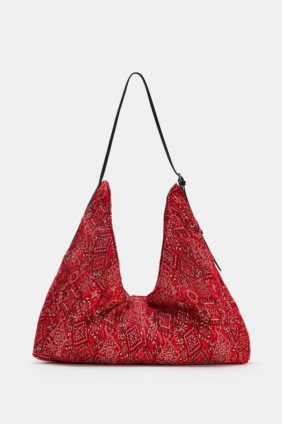 FABRIC TOTE BAG | Zara UK