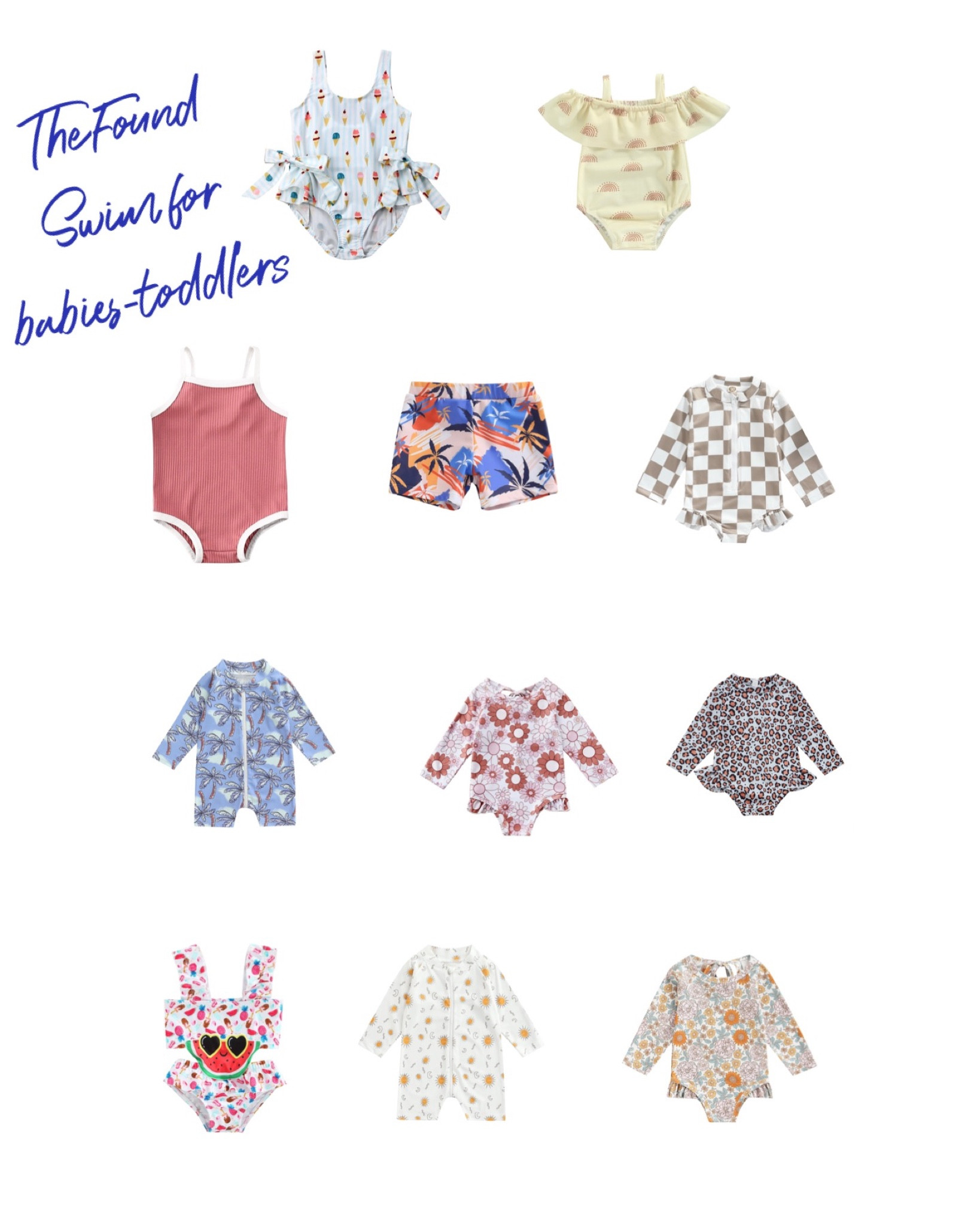 TheFound swimwear for babies and toddlers

#LTKsalealert #LTKFind #LTKU