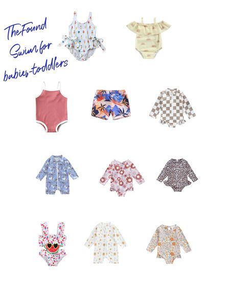 TheFound swimwear for babies and toddlers

#LTKsalealert #LTKFind #LTKU