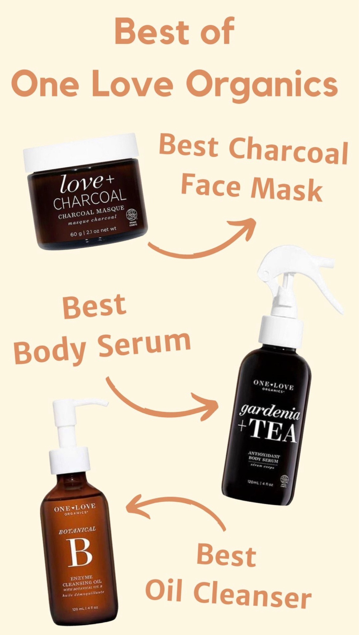I have LOVED One Love Organics products! 

They have such a unique brand and the founder is so kind! 

 Their Love + Charcoal mask is the best charcoal mask on the market, it detoxes without stripping the skin.

The Body Serum smells amazing! I am obsessed with Gardenia! 

The Botanical B Oil Cleanser is a great makeup remover, it rinses clean and smells like Pina Coladas. 

clean skincare, charcoal mask, sustainable skincare, organic skincare, green skincare, oil cleanser, body serum


#LTKFind #LTKbeauty