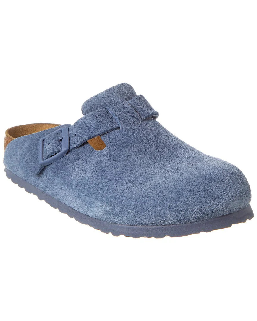 Birkenstock Boston BS Suede Clog | Shop Simon