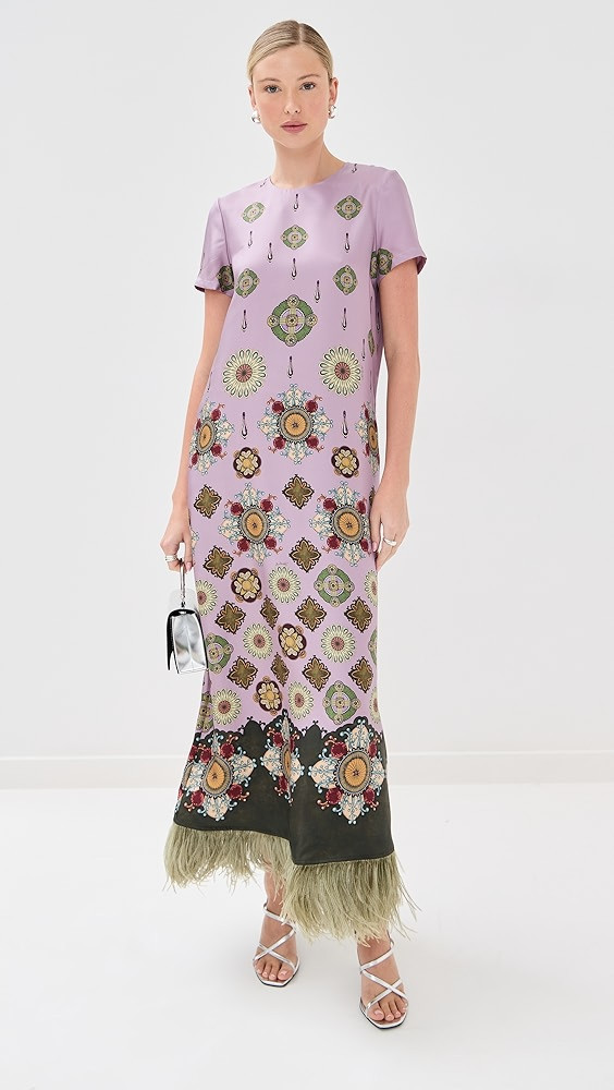 Feather Swing Dress | Shopbop