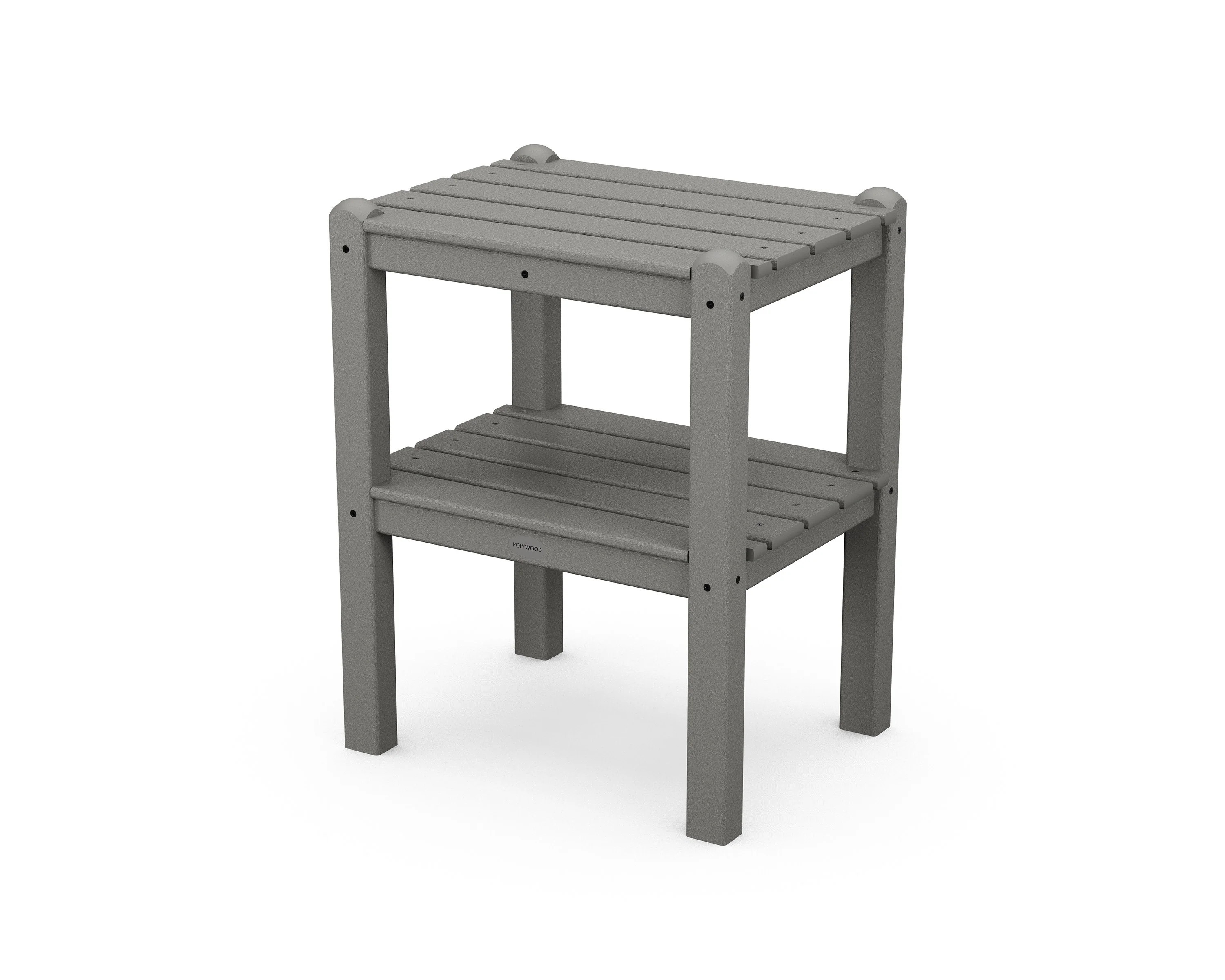 Two Shelf Side Table | POLYWOOD